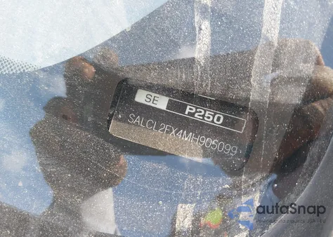 2021 Land Rover Discovery Sport Se R-Dynamic from USA, damaged, VIN SALCL2FX4MH905099